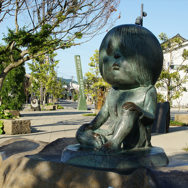 ゲゲゲの鬼太郎の銅像